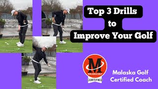 3 MUST try Drills to Improve Your Golf