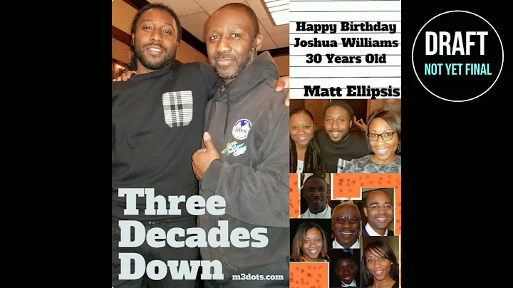Three Decades Down (Happy Birthday Josh) [from Matt Ellipsis]