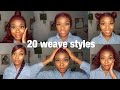 20 WAYS TO STYLE A LACE WIG||i'd still wear it one way lool