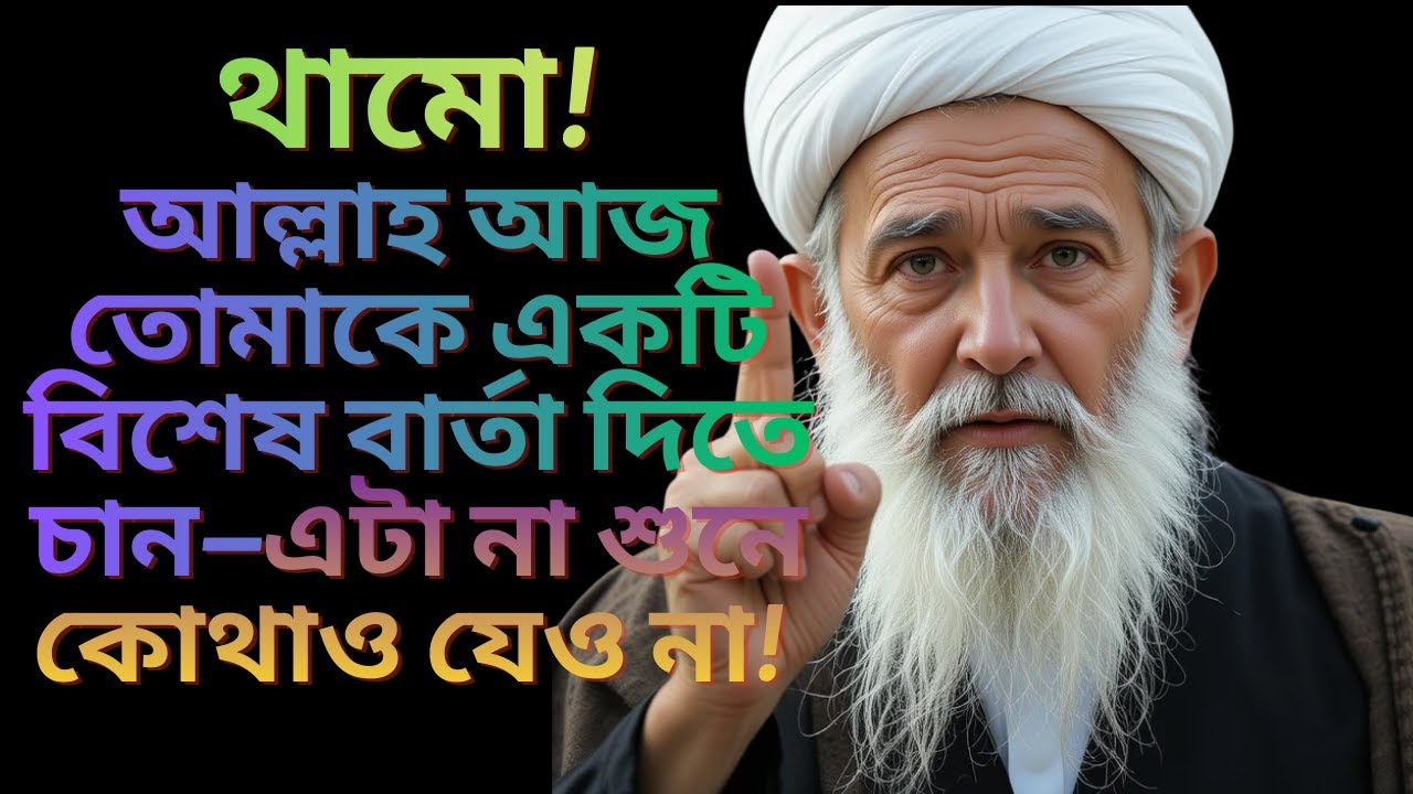 থামো! আল্লাহ আজ তোমাকে একটি বিশেষ বার্তা দিতে চান—এটা না শুনে কোথাও যেও না! #lighttoparadise