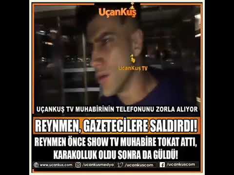 REYNMEN,  KENDİSİYLE RÖPORTAJ YAPMAK İSTEYEN SHOW TV MUHABİRİNE SALDIRDI !!