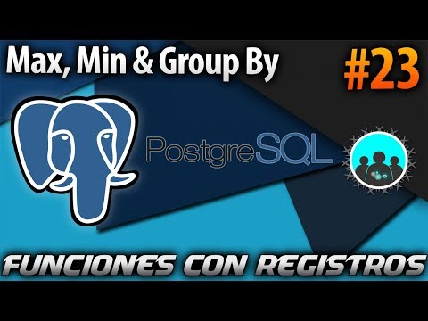 Video: ¿Cómo funciona el grupo por en PostgreSQL?