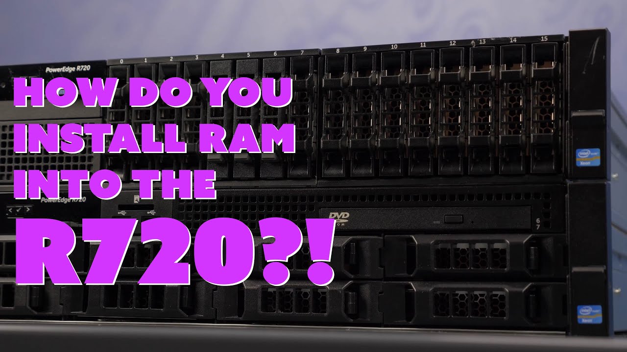 Dell Poweredge R720 Memory Installation YouTube Dell Poweredge R720 Memory Installation YouTube