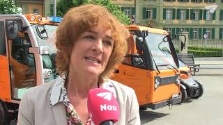 Neue Putzfahrzeuge für Bern - Ursula Wyss im Interview