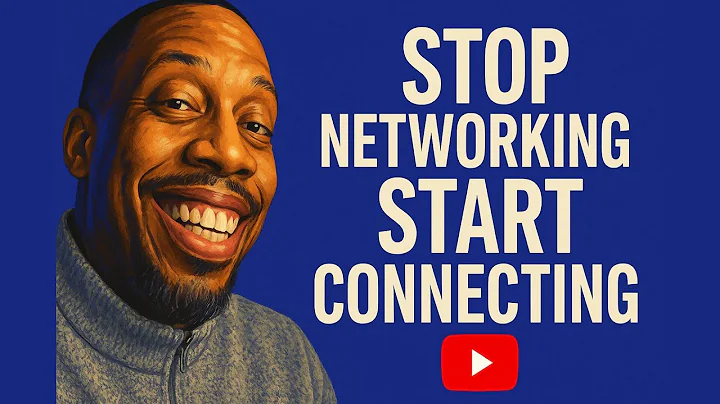 Stop Networking, Start Connecting Instead