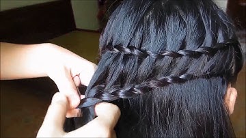 Tết tóc thác nước