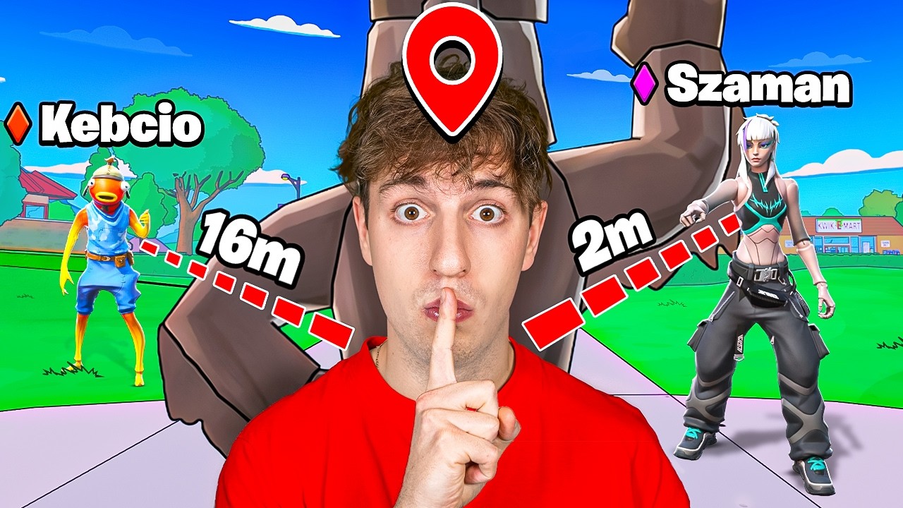 ZNAJDŹ MNIE w 60 SEKUND GeoGuessr Fortnite