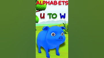 3d animation shorts | ABC Alphabets Part 7 | Phonics | Animation Shorts | KG| Kids| Toddlers| Rhymes