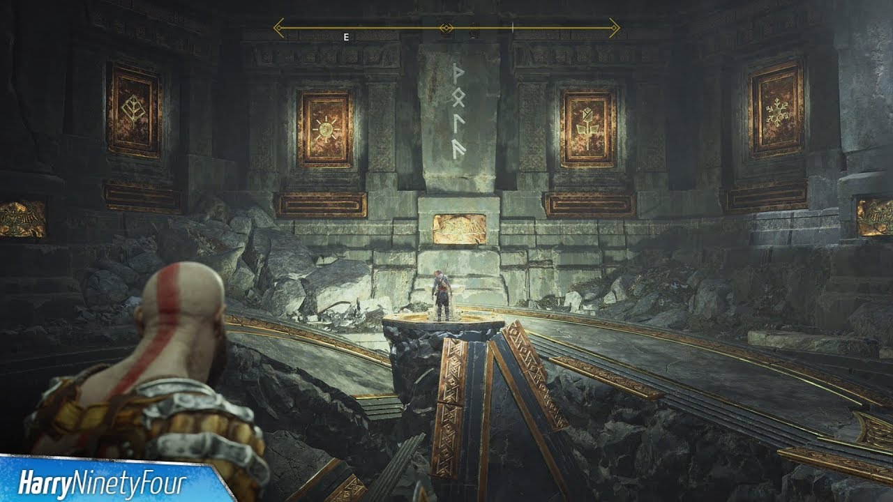 the journey puzzle god of war