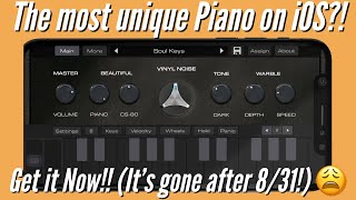 Stop Everything & DOWNLOAD this FREE APP NOW!!  It’s gone after 8/31!!!  AudioKit Retro Piano!! screenshot 4