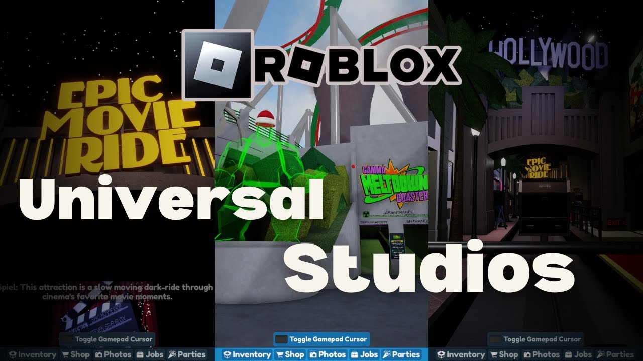 Come With Me To Universal Studios In ROBLOX YouTube 