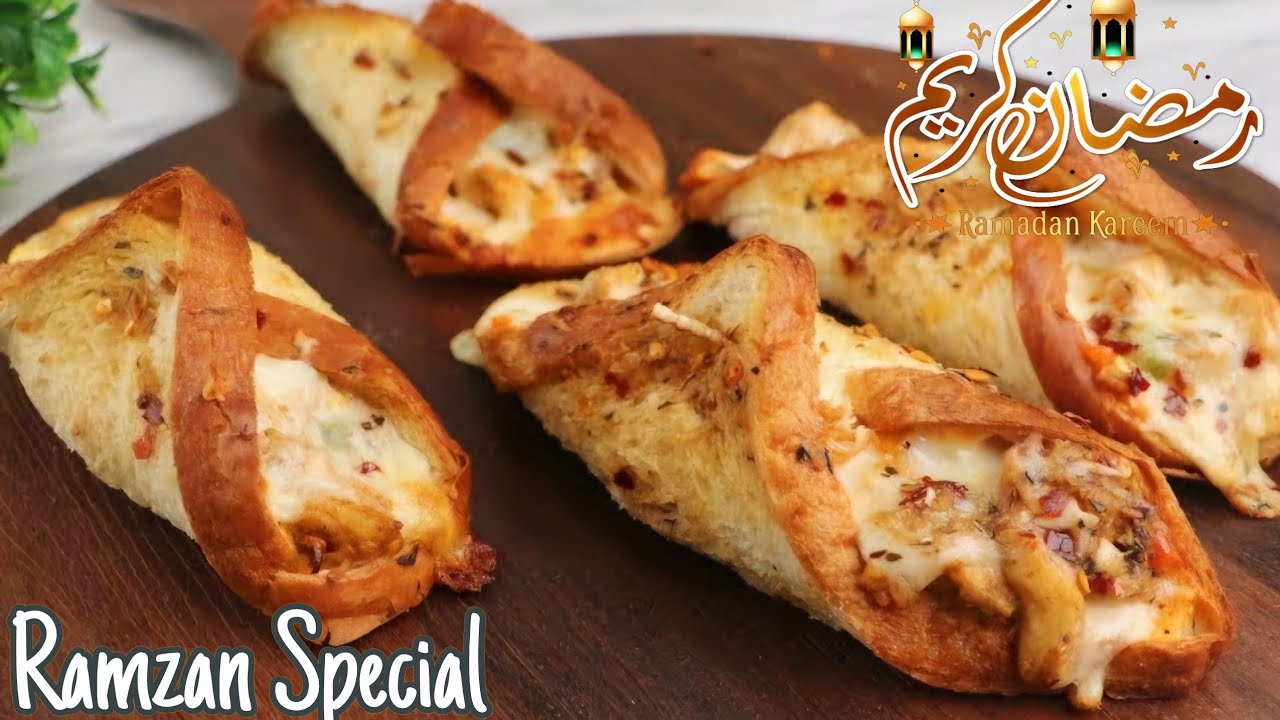 Ramzan Special Cheesy Chicken Bread Parcel ❤️ जो Domino’s के Zingy Parcel से भी ज़्यादा टेस्टी है