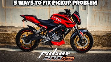 5 ways to solve pickup/missing issue & acceleration lag problem in bajaj pulsar ns200