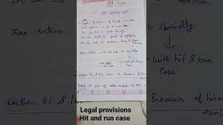 legal provisions.                    Hit and run case #Tyche(TYKHE)#law#lawstudent