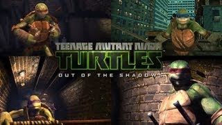 Teenage Mutant Ninja Turtles Out Of The Shadows Prelude - Gameplay Pc Hd
