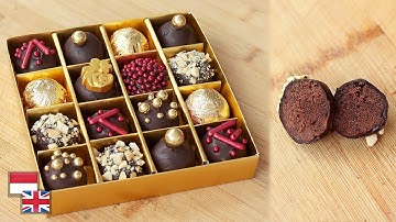 Thumbnail of TANPA Oven, Praktis! Resep COOKIE BONBON: Anak & Keluarga Suka! [Bola-Bola Cokelat]