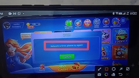 How to fix Network is Error, please try again! problem solve in Age of Teen patti
