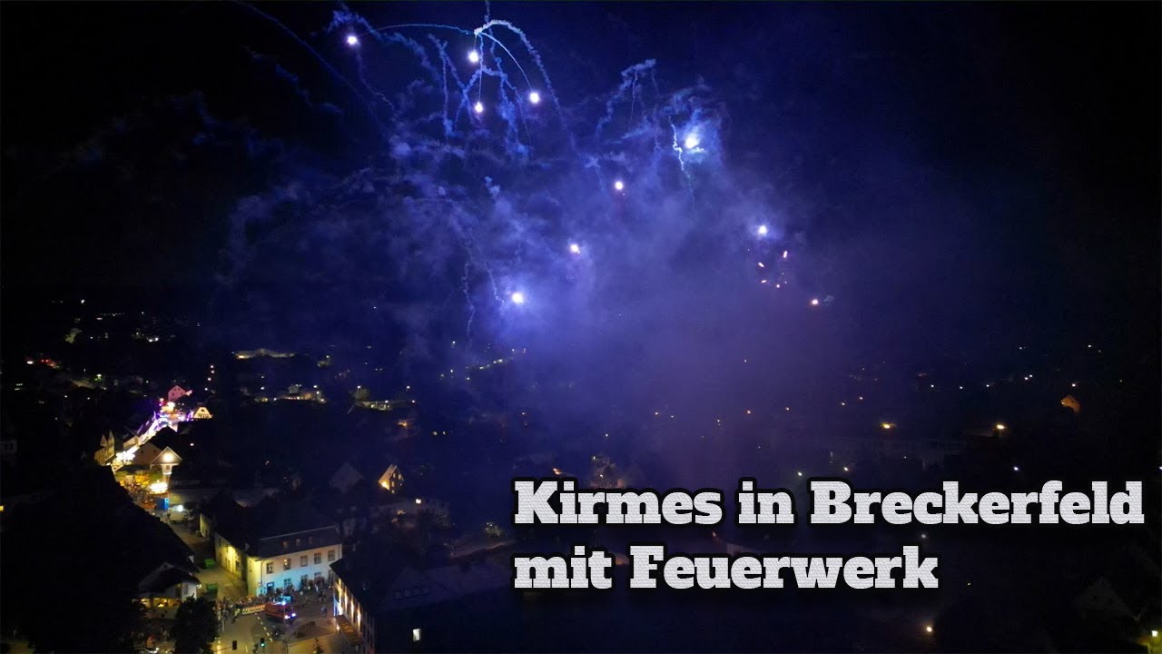 Kirmes und Feuerwerk in Breckerfeld 2022
