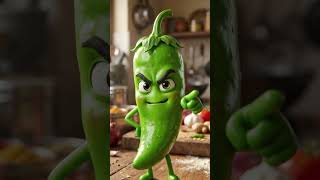 Full ๐ถ๏ธ Angry Chili vs Onion, Garlic & Tomato ๐ | Funny AI Animated Vegetables #shortsvideo News