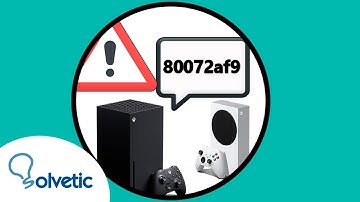 ✔️🎮 How to FIX ERROR 80072af9  Xbox Series X or Xbox Series S when trying to log in or download con