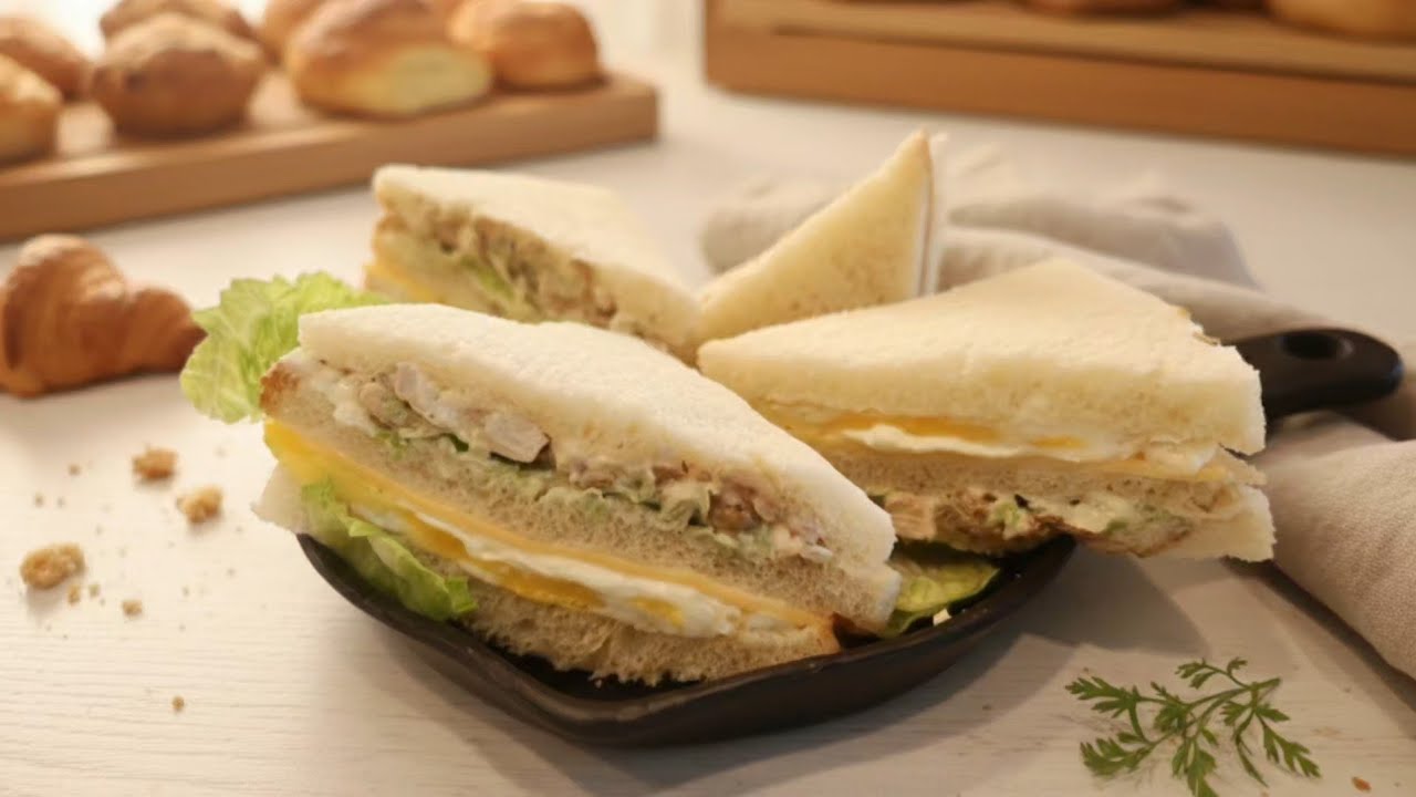  Club Sandwich 🥪/ Chicken Club Sandwich #youtubevideo #foryou #fyp #food #foryoupage 