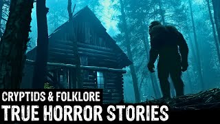 14 TRUE Terrifying Cryptids & Folklore Horror Stories (Dogman,Sasquatch,Wendigo,Deep Woods,Creepy)