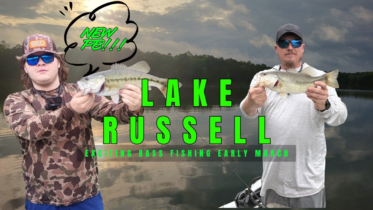 Early march Bass And a New PB #bassfishing #russelllake #fishing