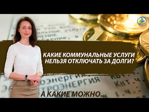 Какие коммунальные услуги нельзя отключать за долги? Какие услуги могут отключить даже без долгов???