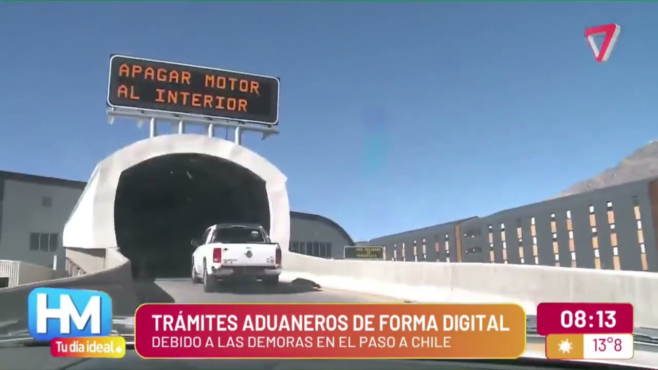 ¿Ahora es más FÁCIL CRUZAR a CHILE?: los TRÁMITES aduaneros ya se pueden REALIZAR de FORMA DIGITAL