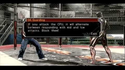 Tutorial - 04. Guarding (Virtua Fighter 5 Final Showdown) [Manjoume]