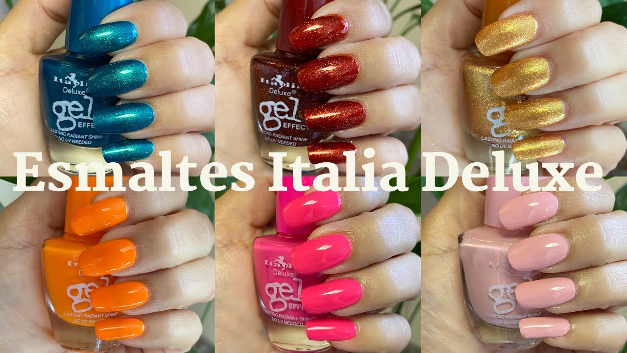 Esmaltes Italia Deluxe Swatches Y Mas Italia Deluxe Nailpolish 