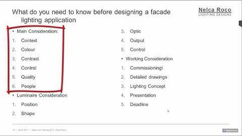 What you need to know before designing facade lighting