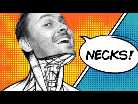 Video: How To Draw A Neck