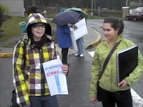 VIU Faculty Strike - Graphic Design Students