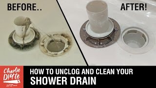 How to Unclog and Clean your Shower Drain