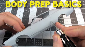 SCALE MODEL TIPS: Building a 1/25  Salvinos JR Dodge Charger Stock Car Part #1-Body Prep Basics