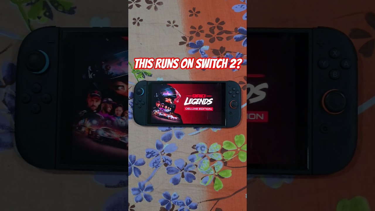 GRID Legends Deluxe on Switch 2 is INSANE 🔥