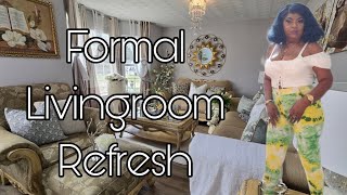 Living Room Refresh For Spring+New Finds Decorate With Me For Spring @lifeasjuliana