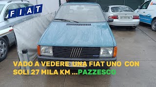 Incredibile...una Fiat Uno con 27 mila km