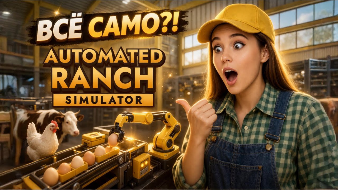 ФЕРМА РАБОТАЕТ БЕЗ МЕНЯ?! 😳 | Automated Ranch Simulator - YouTube
