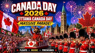 Canada Day 2026! Ottawa LeBreton Flats Spectacle Massive Parade, Fireworks, Huge Floats!