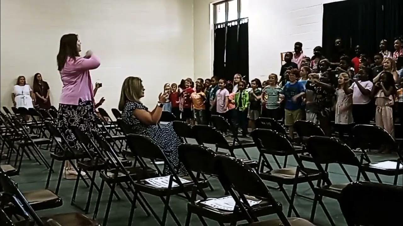 Moreland Road Elementary School. First Grade. End of year ceremony 2021