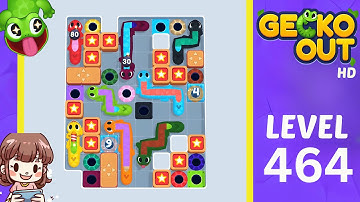 Gecko Out Level 464 Solution Walkthrough