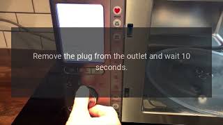 Panasonic Microwave Model NN-SN67K Troubleshooting