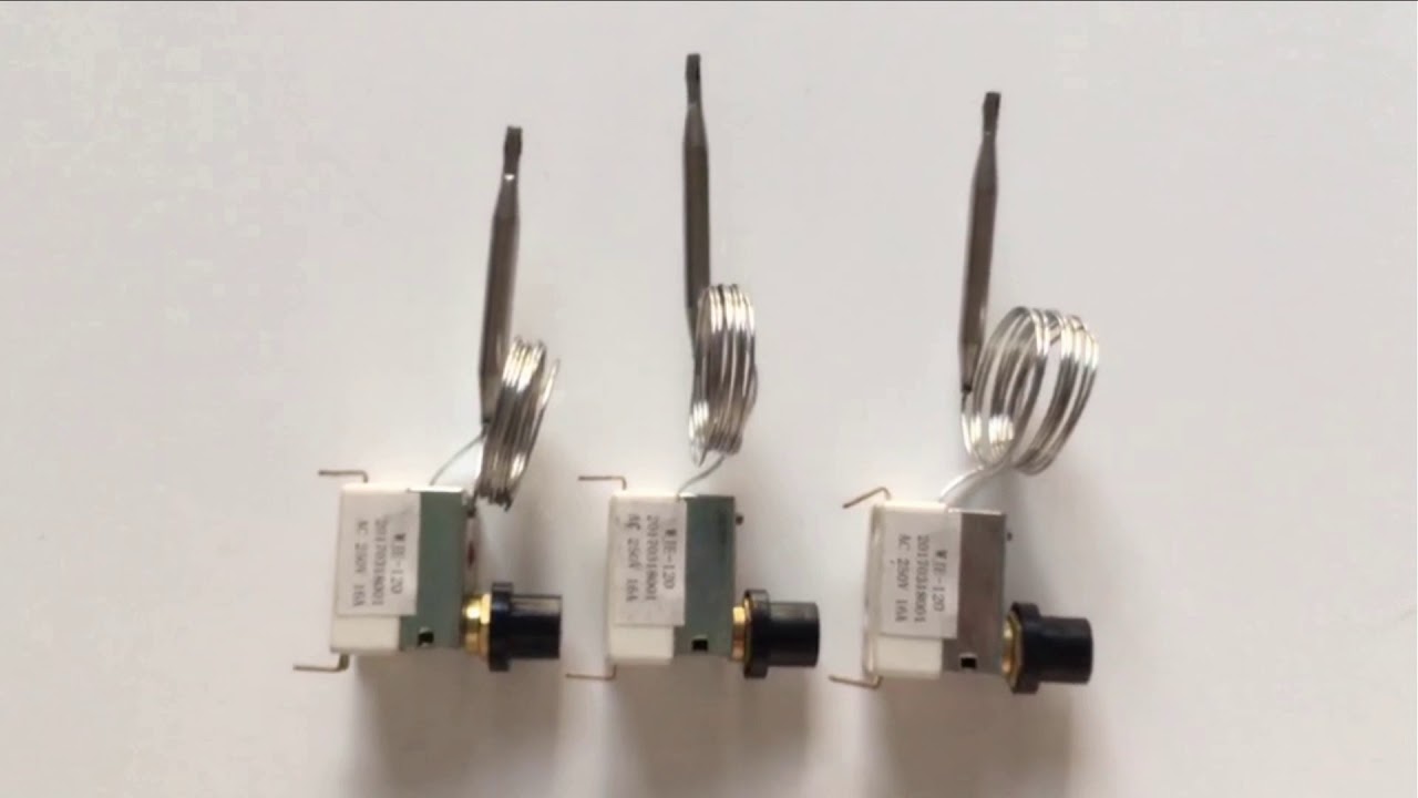 Capillary thermostat 2 YouTube