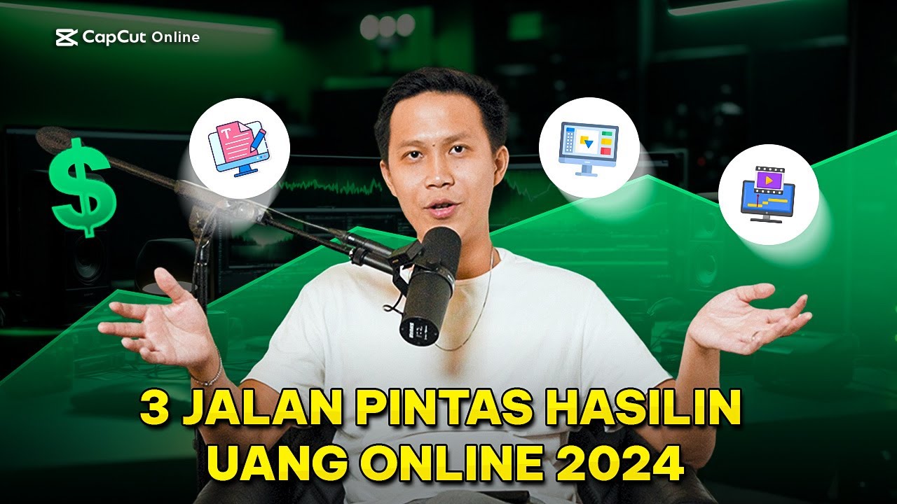 3 Kerjaan Sampingan, Modal Internet, 2jt per Bulan, modal CapCut Online