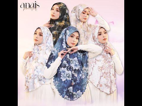 Anais Printed Bawal Sarung Easy-on