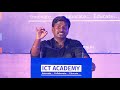 Raj mohan  motivational speech  ict academy