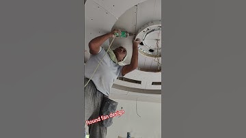 gypsum falsiling round design #round design #jhomor design #shots