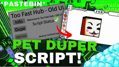 new Hacker World Updated Dupe Script | Pet Simulator 99
